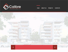 Tablet Screenshot of calibrecc.com.au